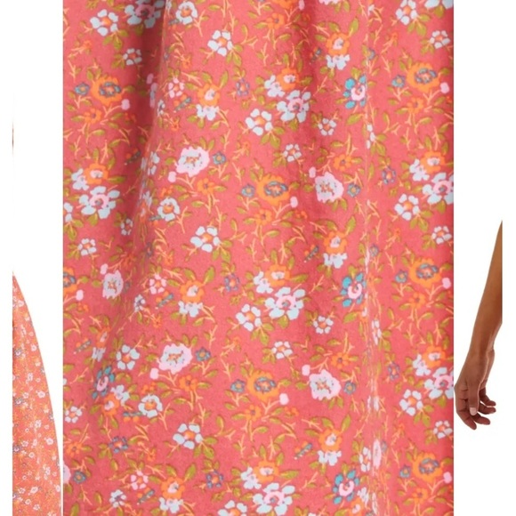 NWT Free People Petunia Floral Sleeveless Mini Dress Poppy Combo Size XS - Picture 10 of 10